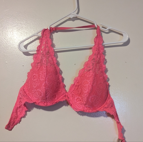 Hot pink La Senza bra size D34 - Picture 1 of 3